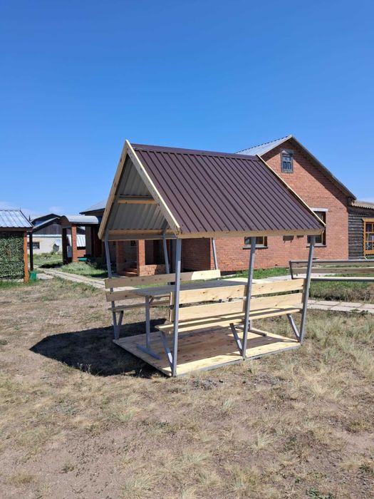 реализуем беседку дачную