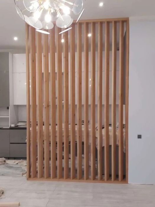 Деревянные перегородки
