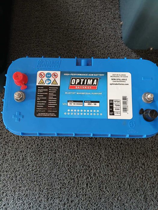 Акумулатор OPTIMA BLUETOP marine dual purposa