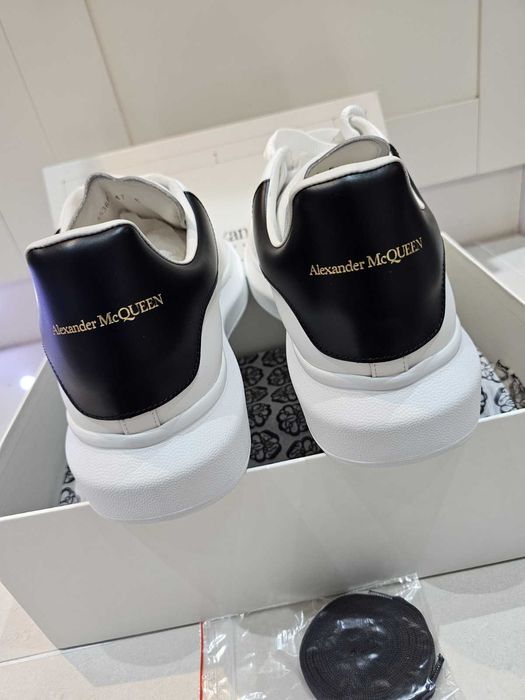 #SUMMER SALE# Alexander McQueen Sneaker Alb Full White - Verificare Colet -