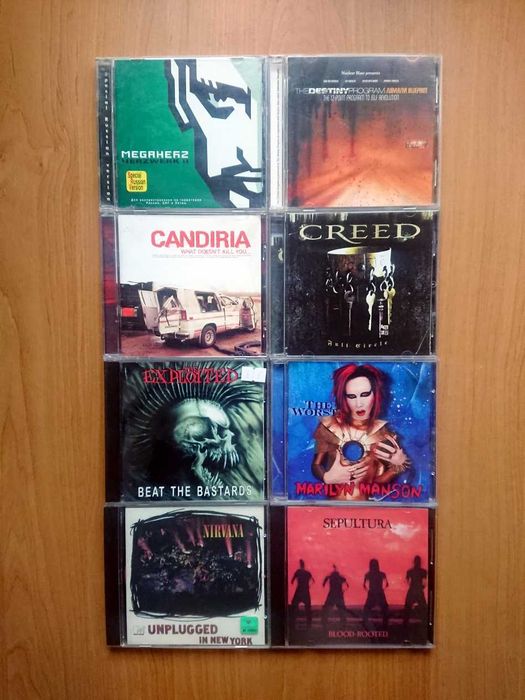 CD диски (зарубежные группы и исполнители)