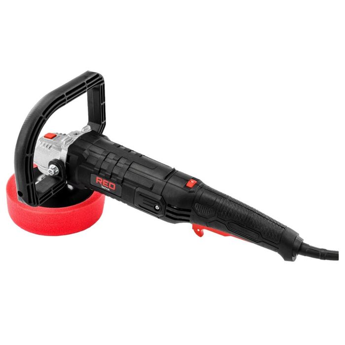 Set masina de polisat cu 5 bureti, diametru disc 180 mm, putere 2400