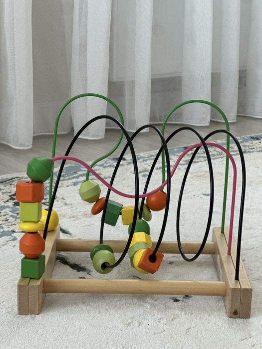 Игрушка-лабиринт с бусинами IKEA MULA