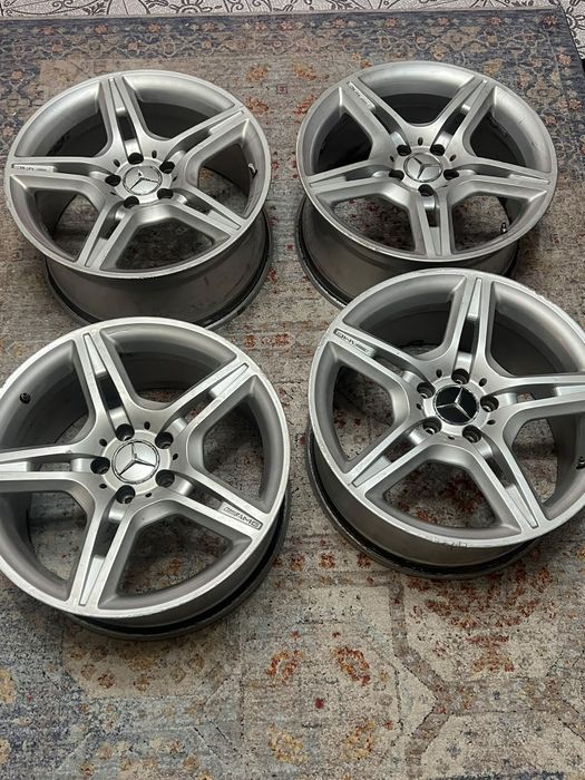 Титановые диски р18 AMG оригинал