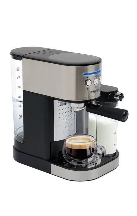 Espressor manual Star-Light ESD-170SS, espresso, cappuccino, caffe latte. Putere 1470W, 15 Bar