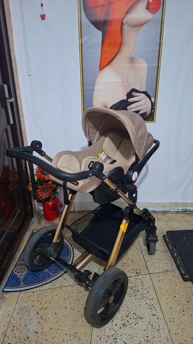 Carucior copii pliabil 3 în 1 Chipolino Havana