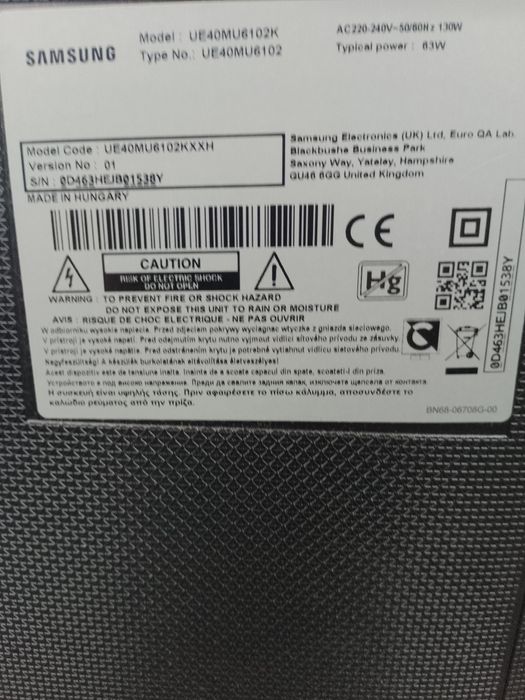 Caut displei tv Samsung