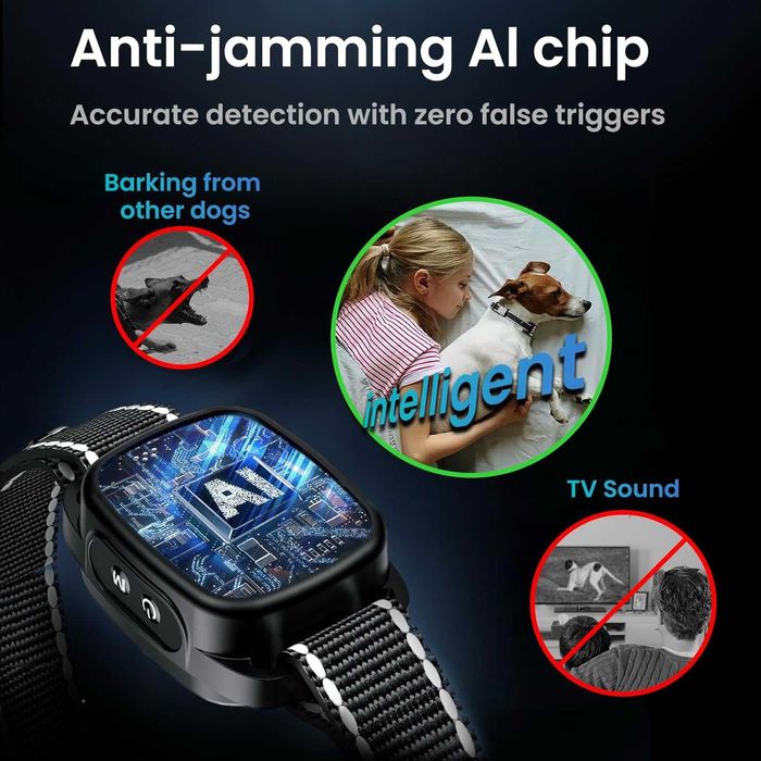 Нашийник против лай за кучета PatteSage