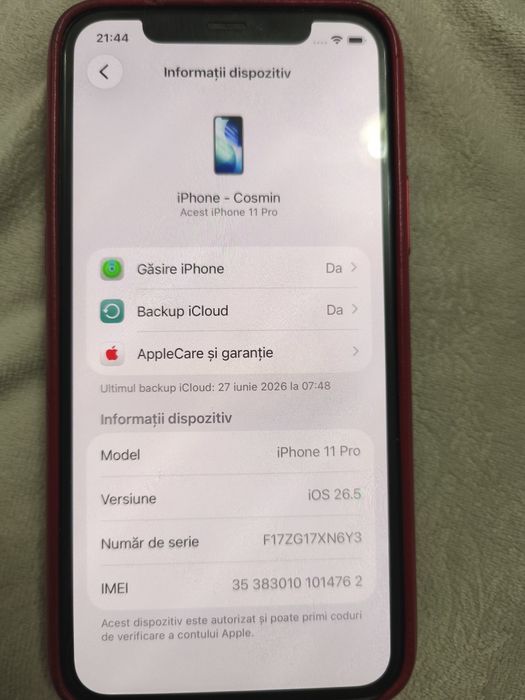 Telefon iPhone 11 Pro