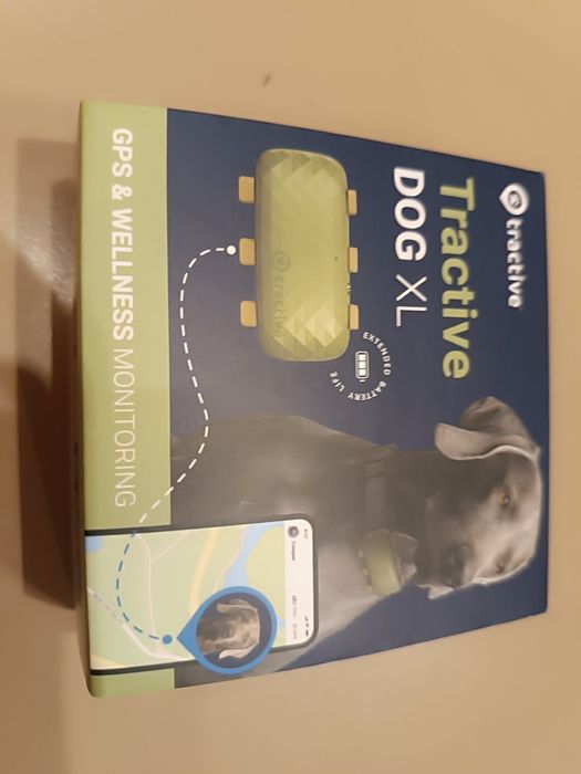 Тракер, GPS  за куче. Tractiv dog XL. С платен абонамент.
