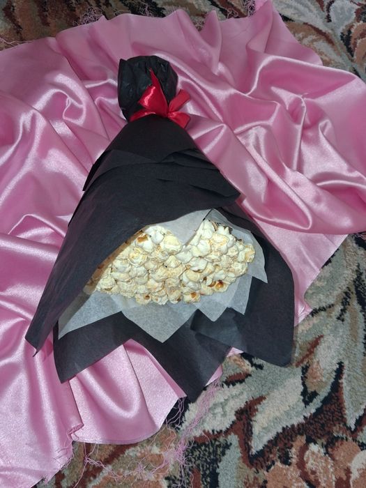Букет из попкорна