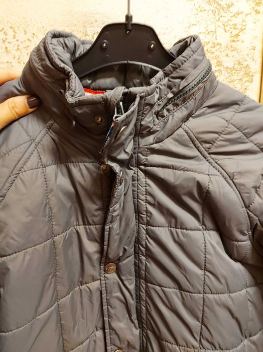 Детско-юношеско яке в сив цвят