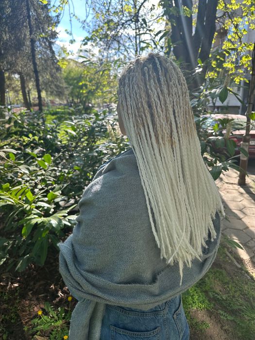 АФРО-ПЛИТКИ,с видлон и канекалон