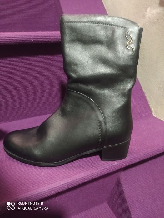 Полуботинки демисезонные кожанные