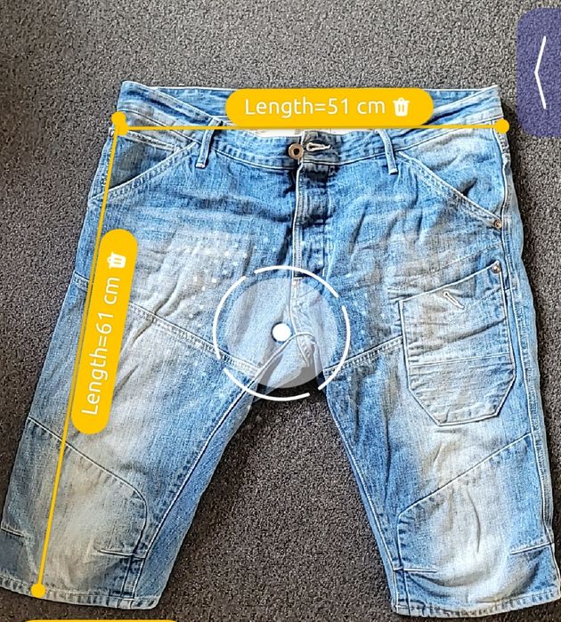 Bermude G-star Raw XXL