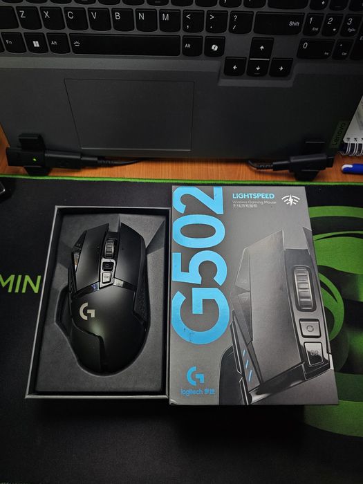 Logitech G502 LIGHTSPEED Wireless -stare excelentă, garanție eMAG