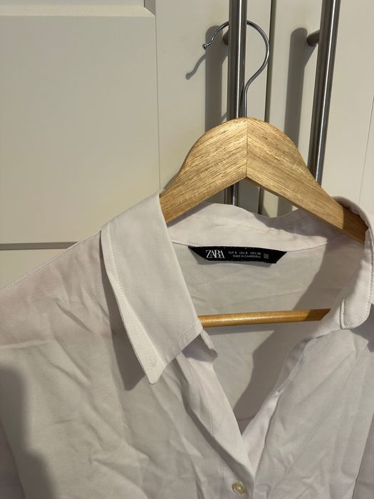 Cămașă, Zara, albă, S, femei
