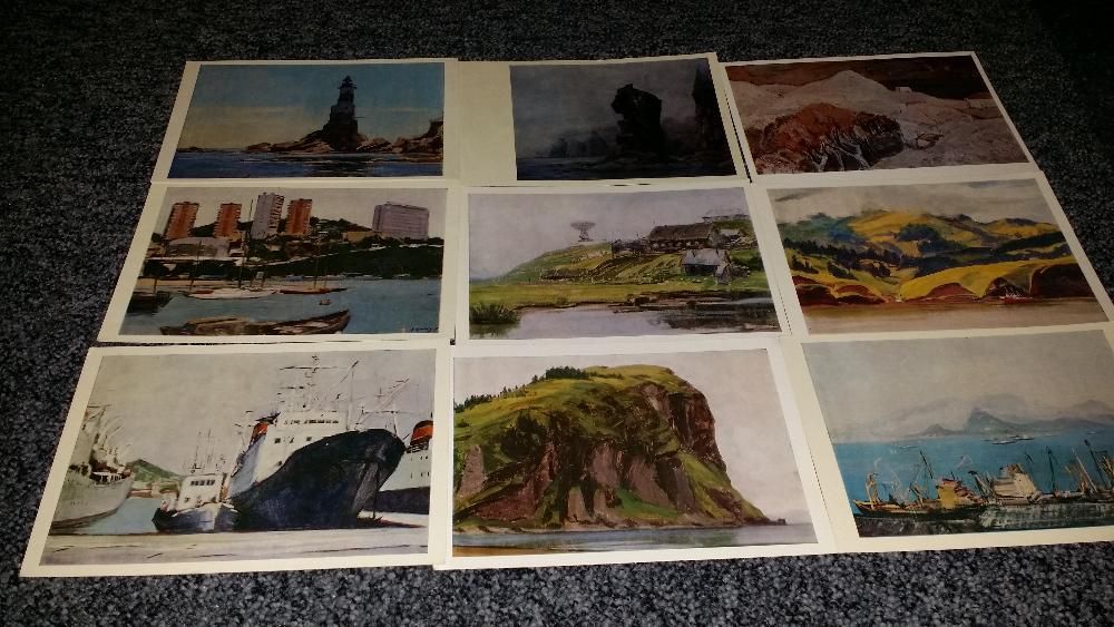 Продавам стари руски пощенски картички