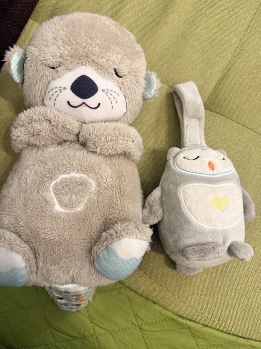 Вибрираща видра fisher price и мини бухалче Оли