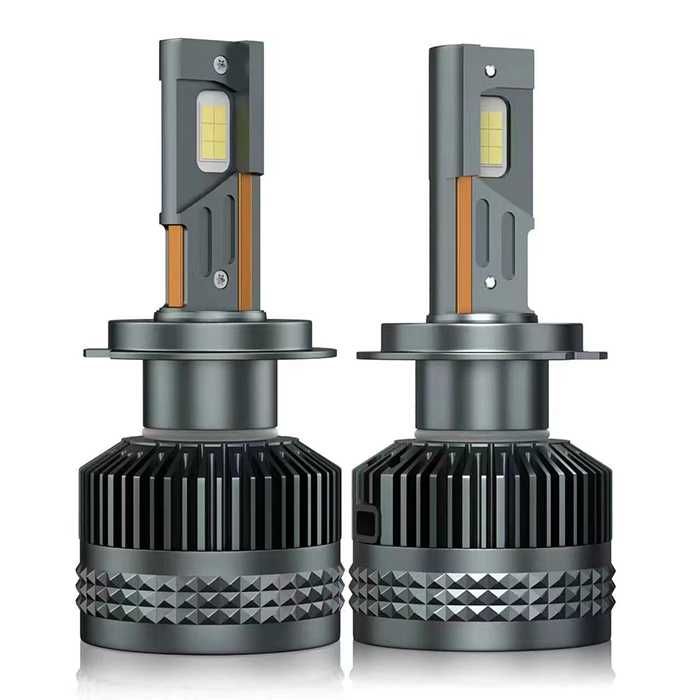 Диодни крушки R100 - H4 - 12V24V фар с вградена охлаждаща система.