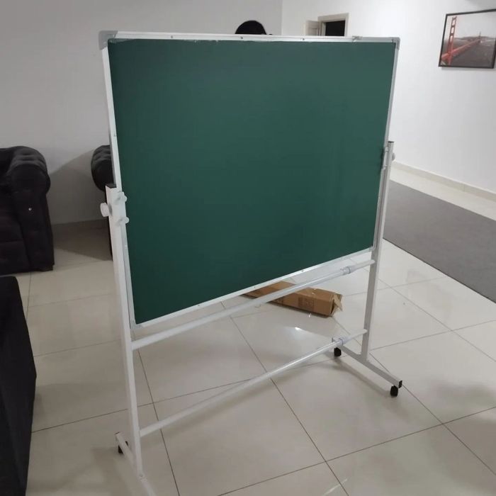 Маркерний доска магнитний меловой  100х150см