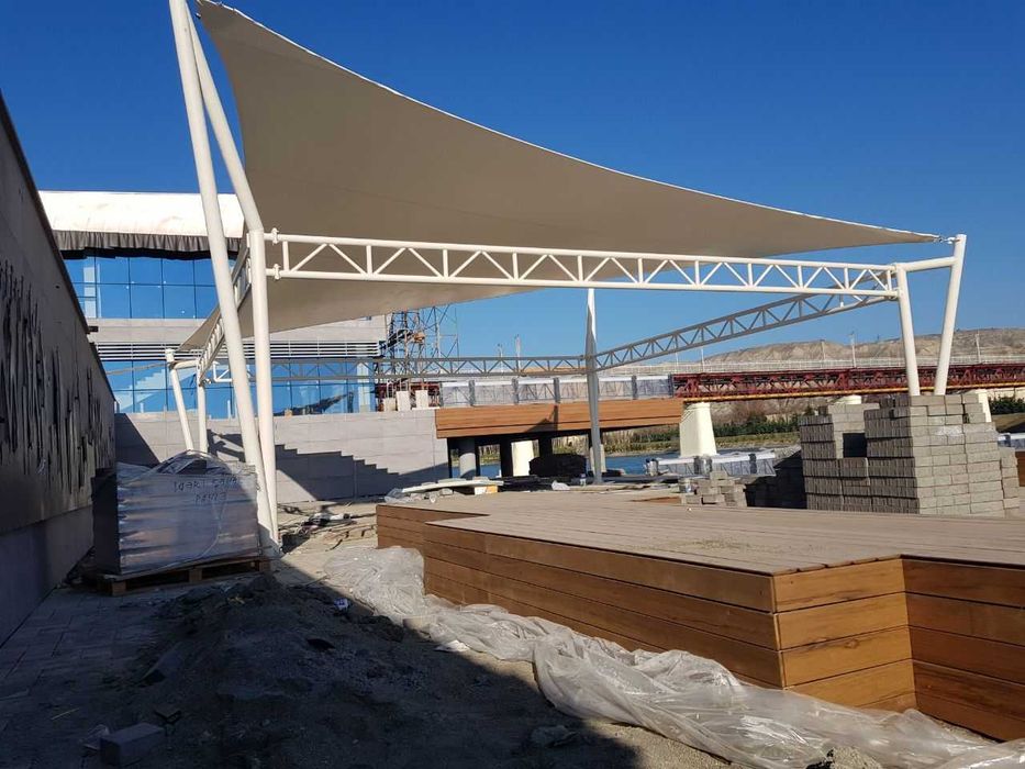 Membrana Tent Naves Zontik Мембрана Навес Тент Зонт