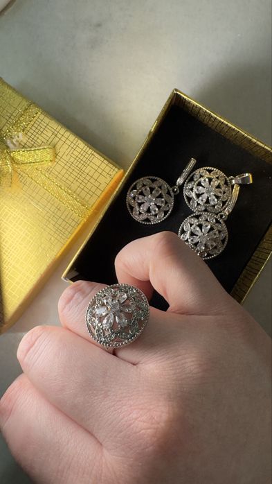 Набор серебро 925