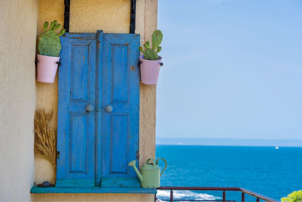 Целогодишен наем 20 мин от Бургас, гледка море с  паркомясто 1100лв