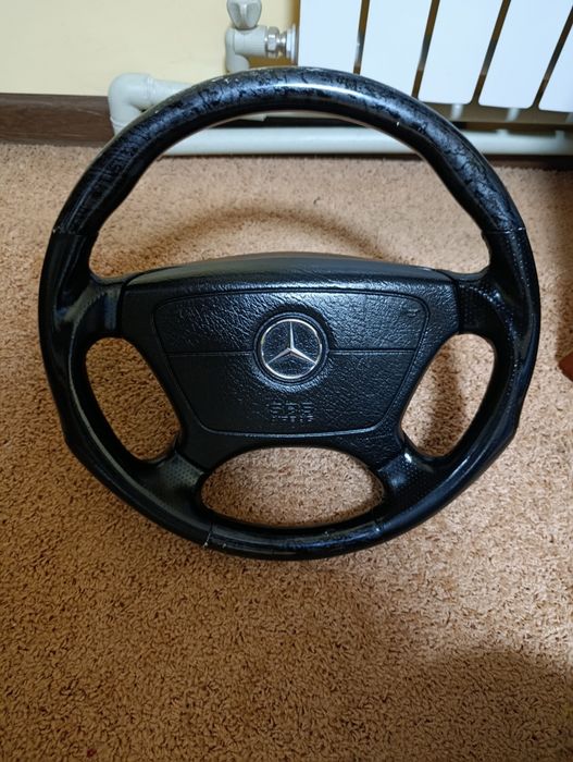 Руль Мерседес дерево, анотомический