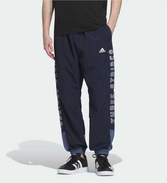 Pantaloni Adidas Wording Loose Fit Woven Cuffed  (M)