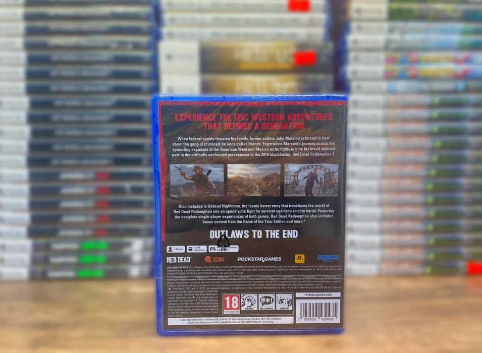 НОВЫЙ Red Dead Redemption Undead NightMare PS5/ RDR/ РДР Пс5