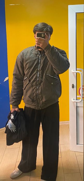 Серый бомбер весений