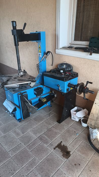 Aparat dejantat anvelope+echilibrat