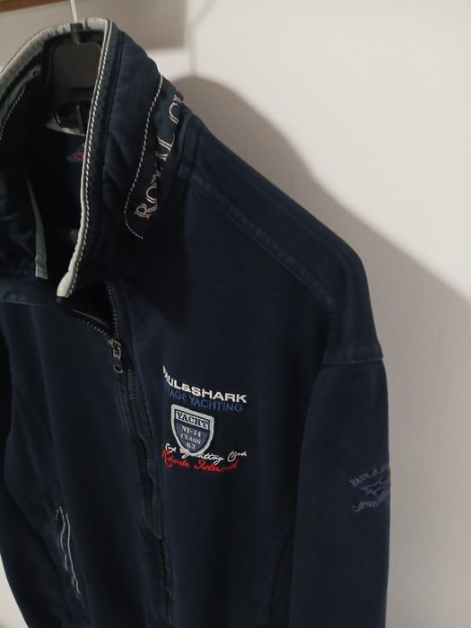 Cardigan PAUL&SHARK maimea M  bleumarin original.