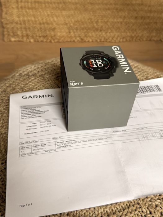 Garmin Fenix 9 Negru 47mm