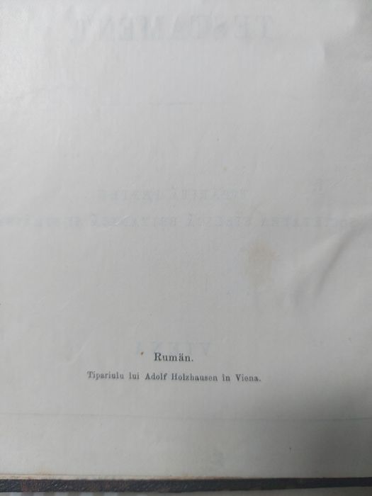 Biblia din 1905 Societatea Biblică Britanică