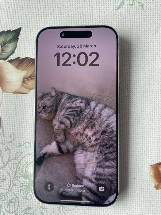 Iphone 16 pro, 256 gb, alb