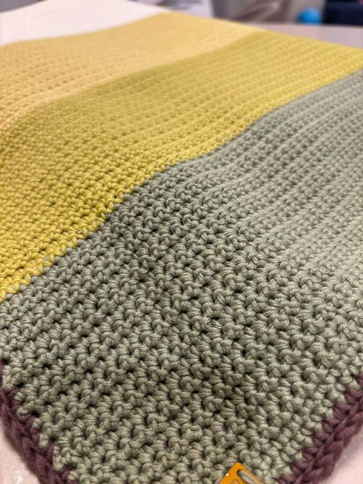Ръчно плетено одеяло/ HandMade with Love