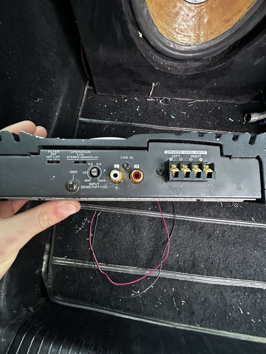 Aplificator auto kenwood kac-628