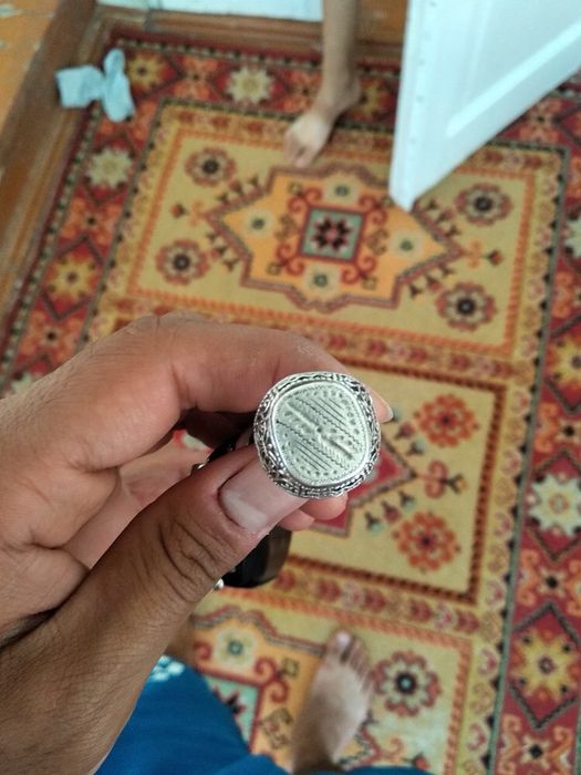 Кольцо серебро