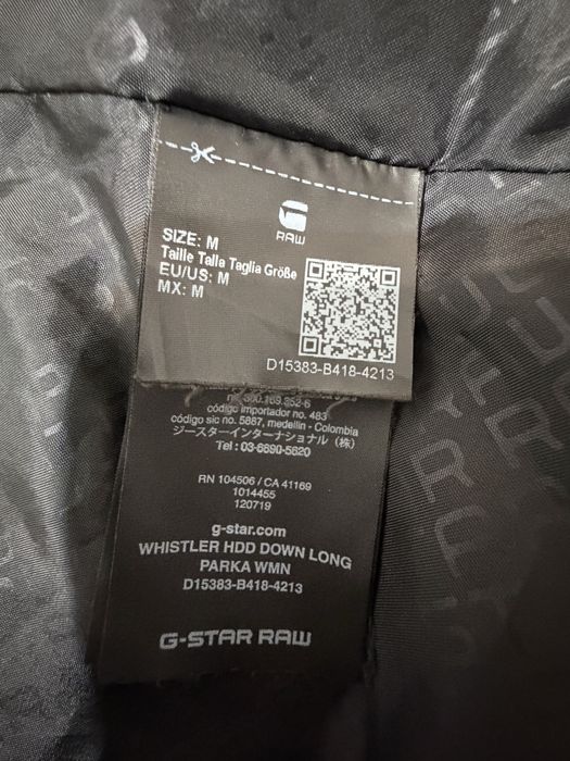 G-Star RAW Down Filled оригинално