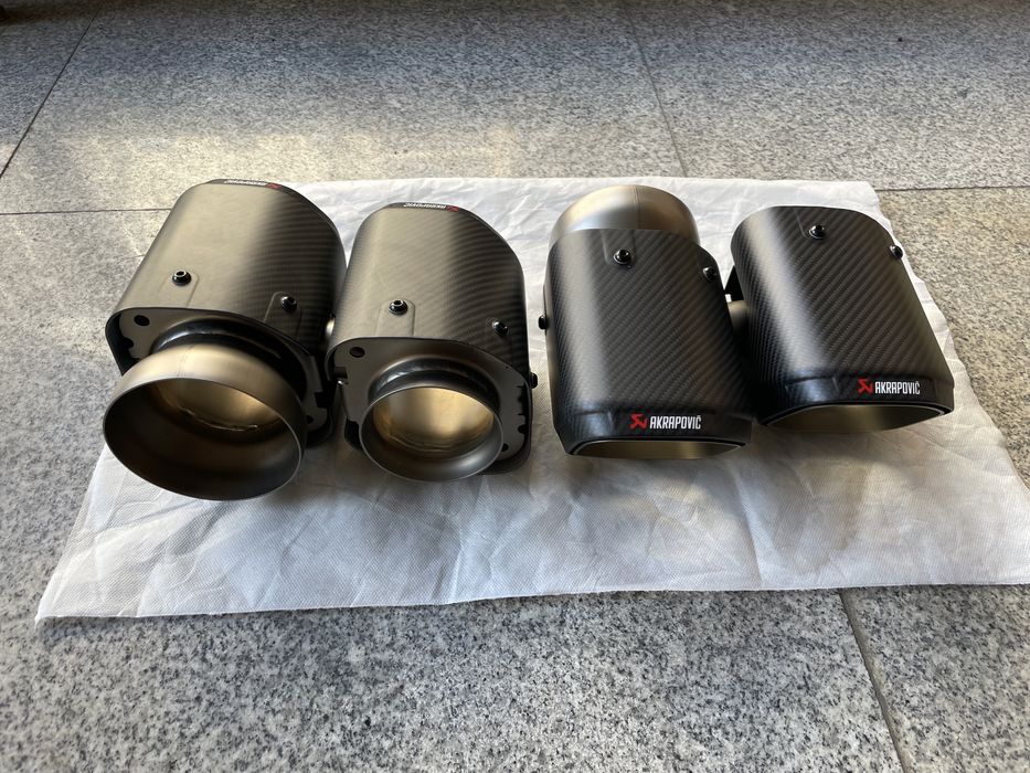 Насадки М5G90 на выхлоп акрап