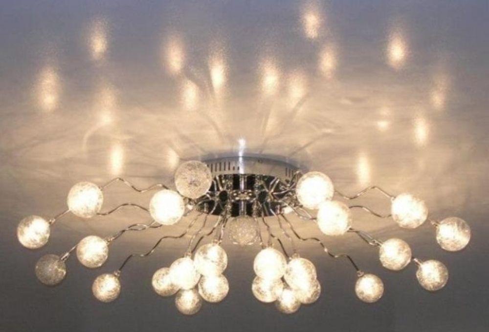 Установка люстр!Сбор!