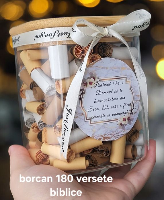 Borcane cu versete biblice