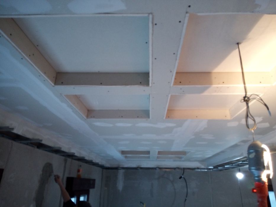Lucrari rigips si tavane casetate de la A la Z