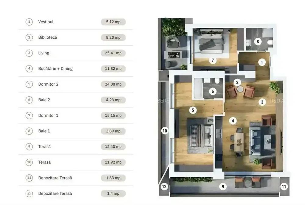 Apartament 3 Camere cu gradina / Iancu Nicolae / Mutare Imediata