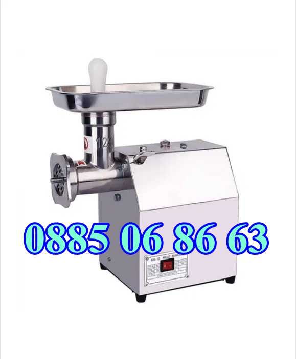 Професионална месомелачка ТК12 1200W, 150 кг/ч, 3 решетки, 2 ножа