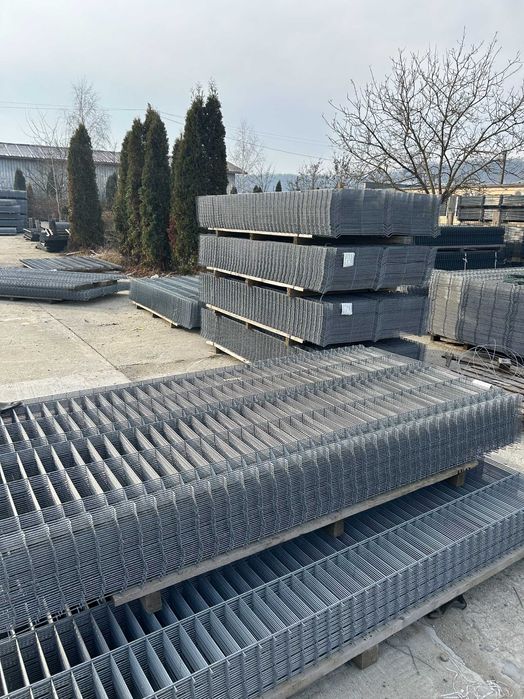 panouri de gard - plasa de gard - plasa impletita - stalpi - REDUCERE%