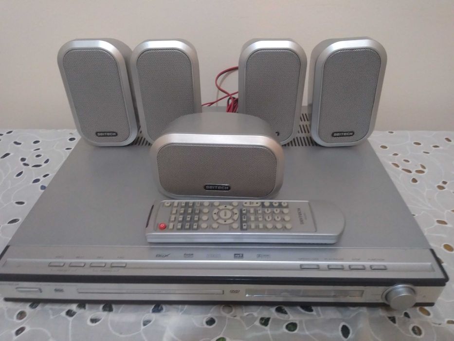 DVD SEITECH 5.1 cu amplificare