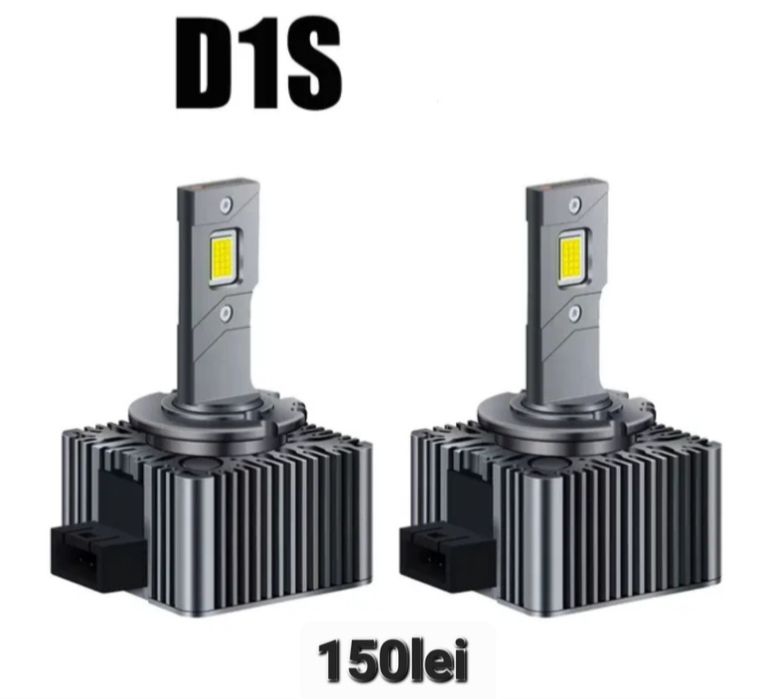 Becuri LED D1S D1R Canbus 12V-24V 50000LM set 2buc
